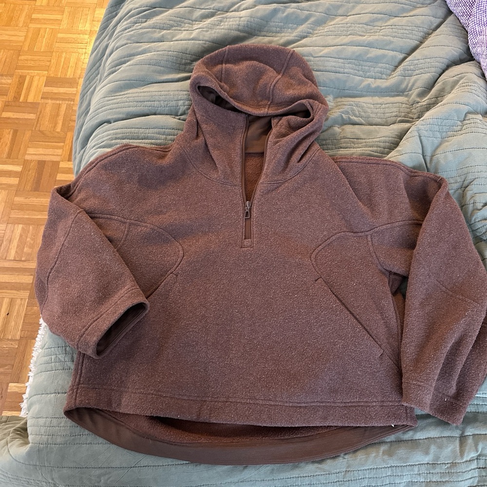 lululemon fleece sweatshirt